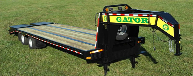 GOOSENECK TRAILER 30ft tandem dual - all heavy-duty equipment trailers special priced  Jackson County, Ohio